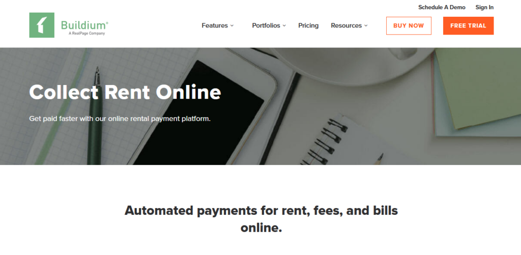 Buildium's Online Rent Collection