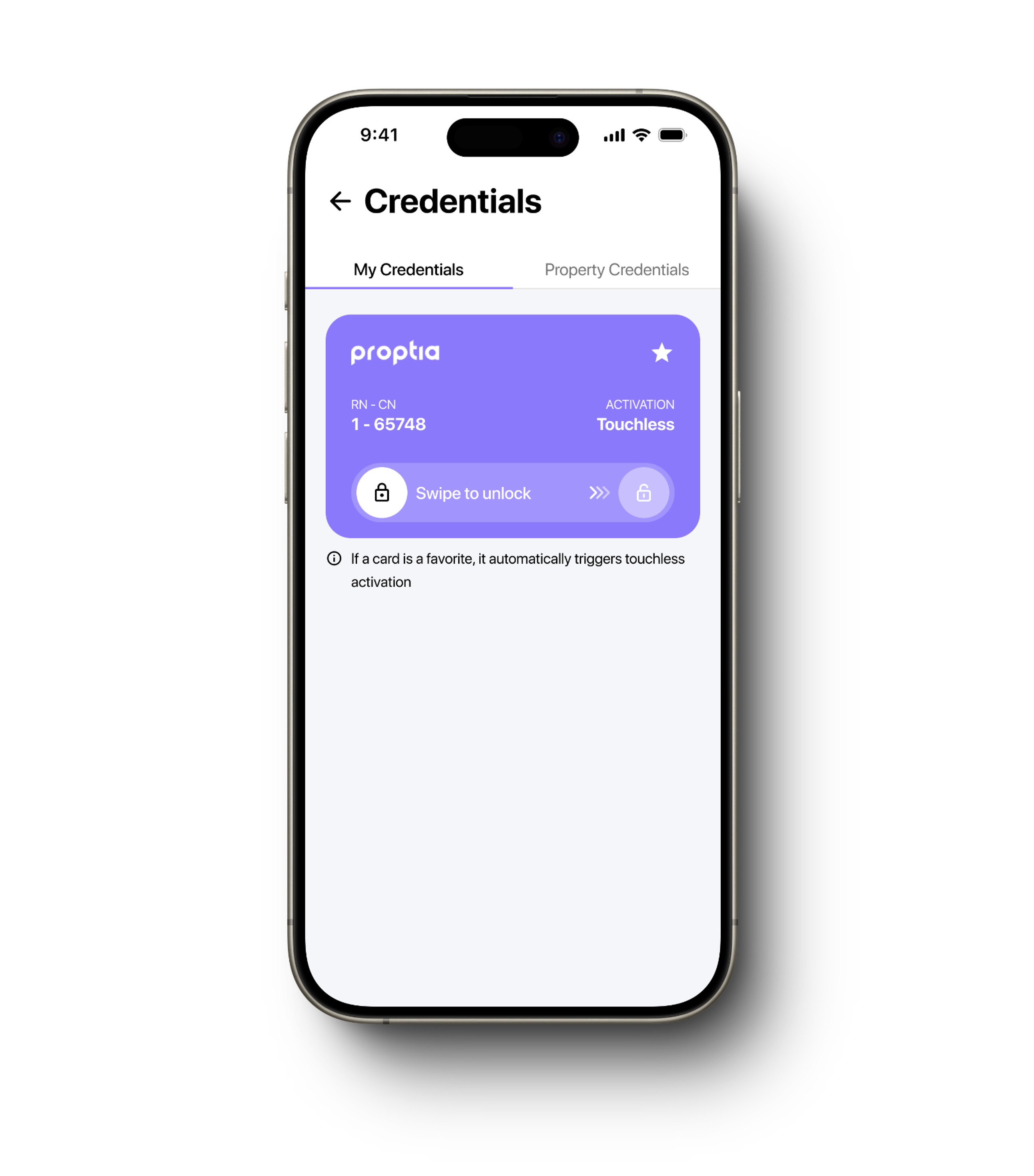 bluetooth app access door