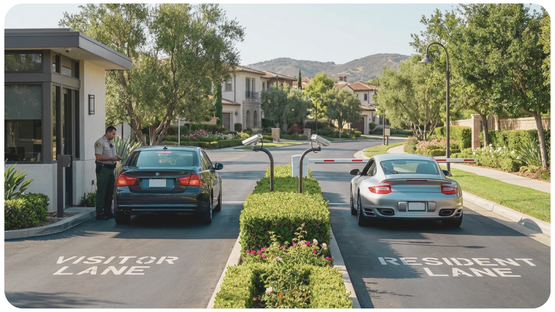 HOA securirty access and visitor management Proptia