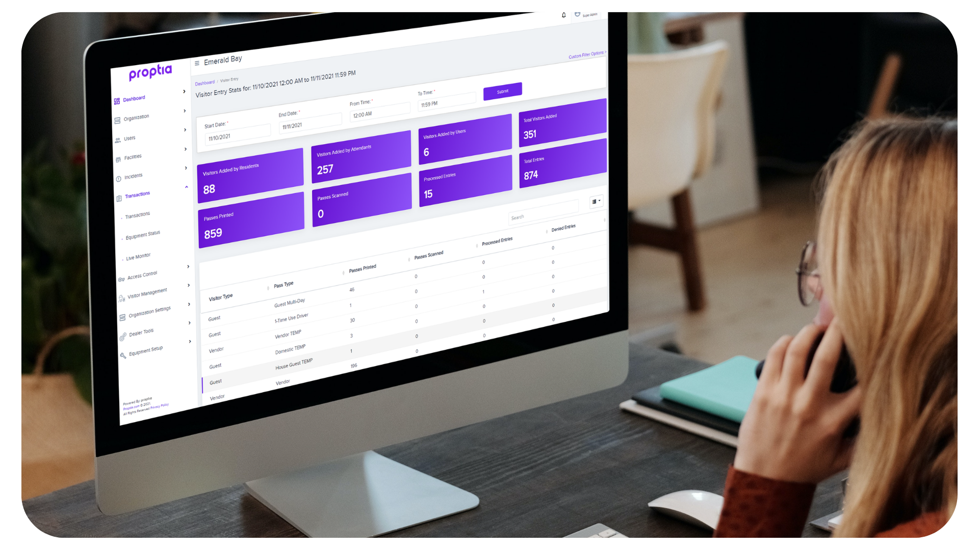 Proptia STR Manager and Owner Login Portal
