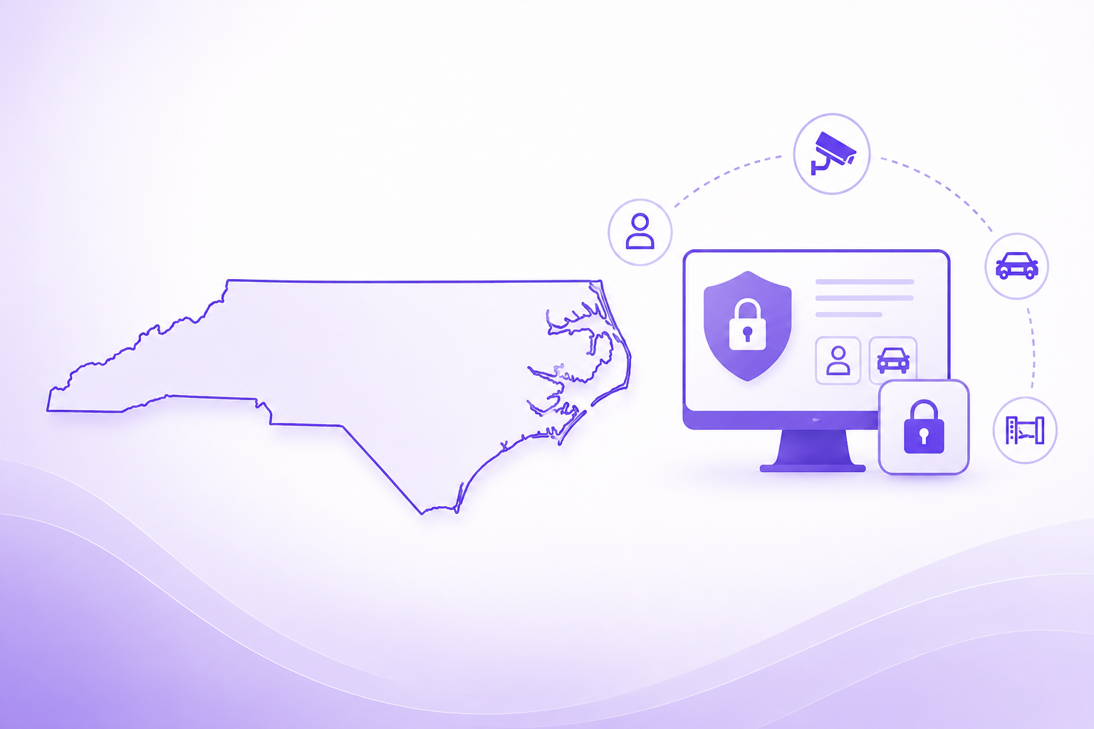 north carolina hoa gated community security systems for visitor management