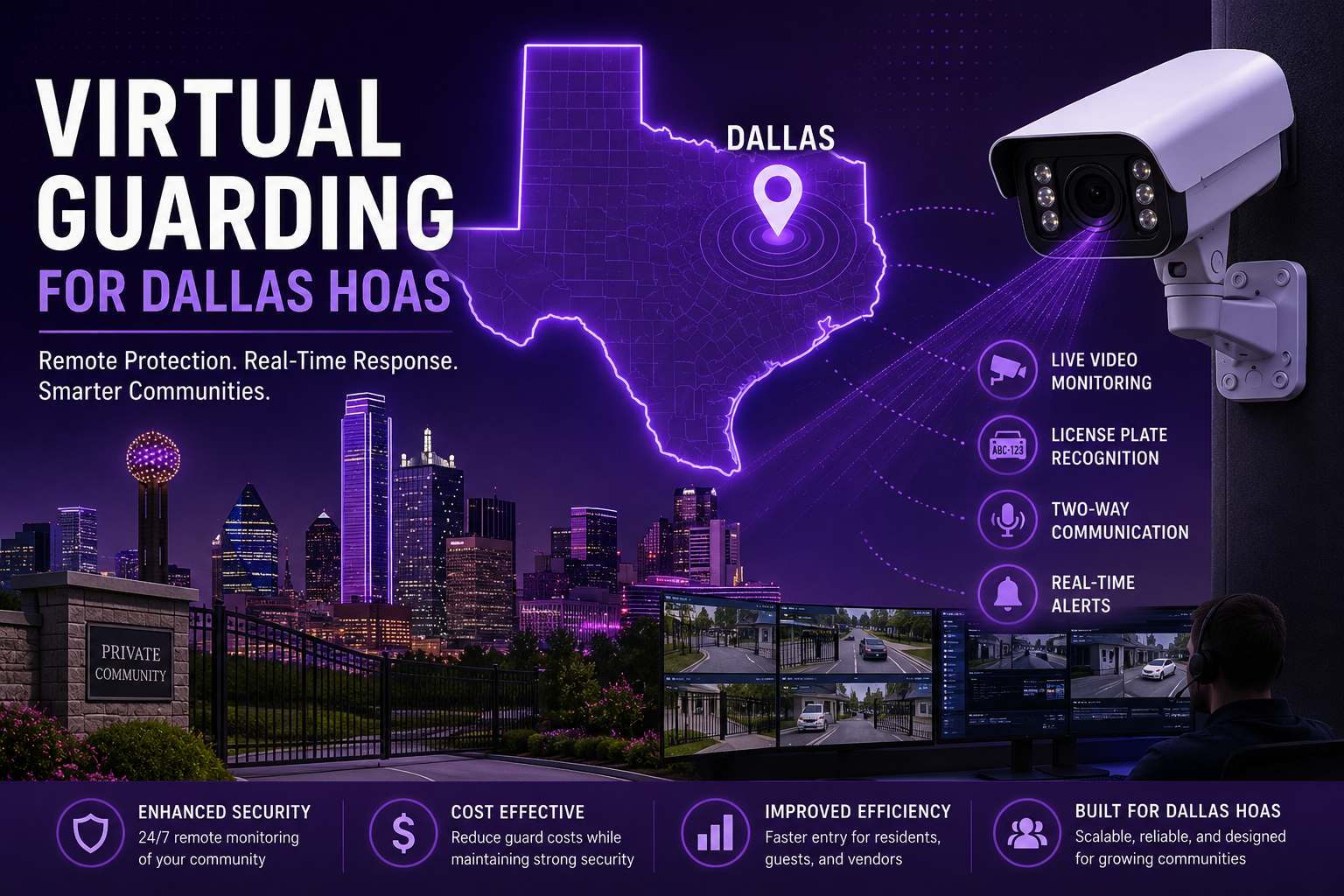 virtual guarding remove guard dallas texas