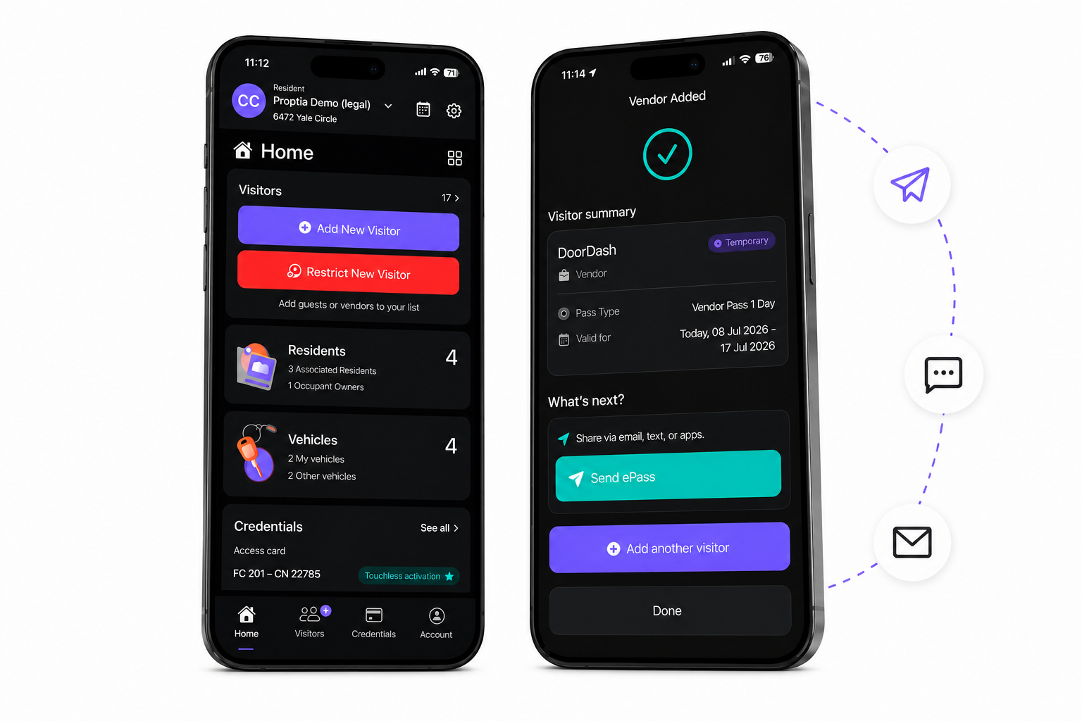 Proptia Resident App Tools