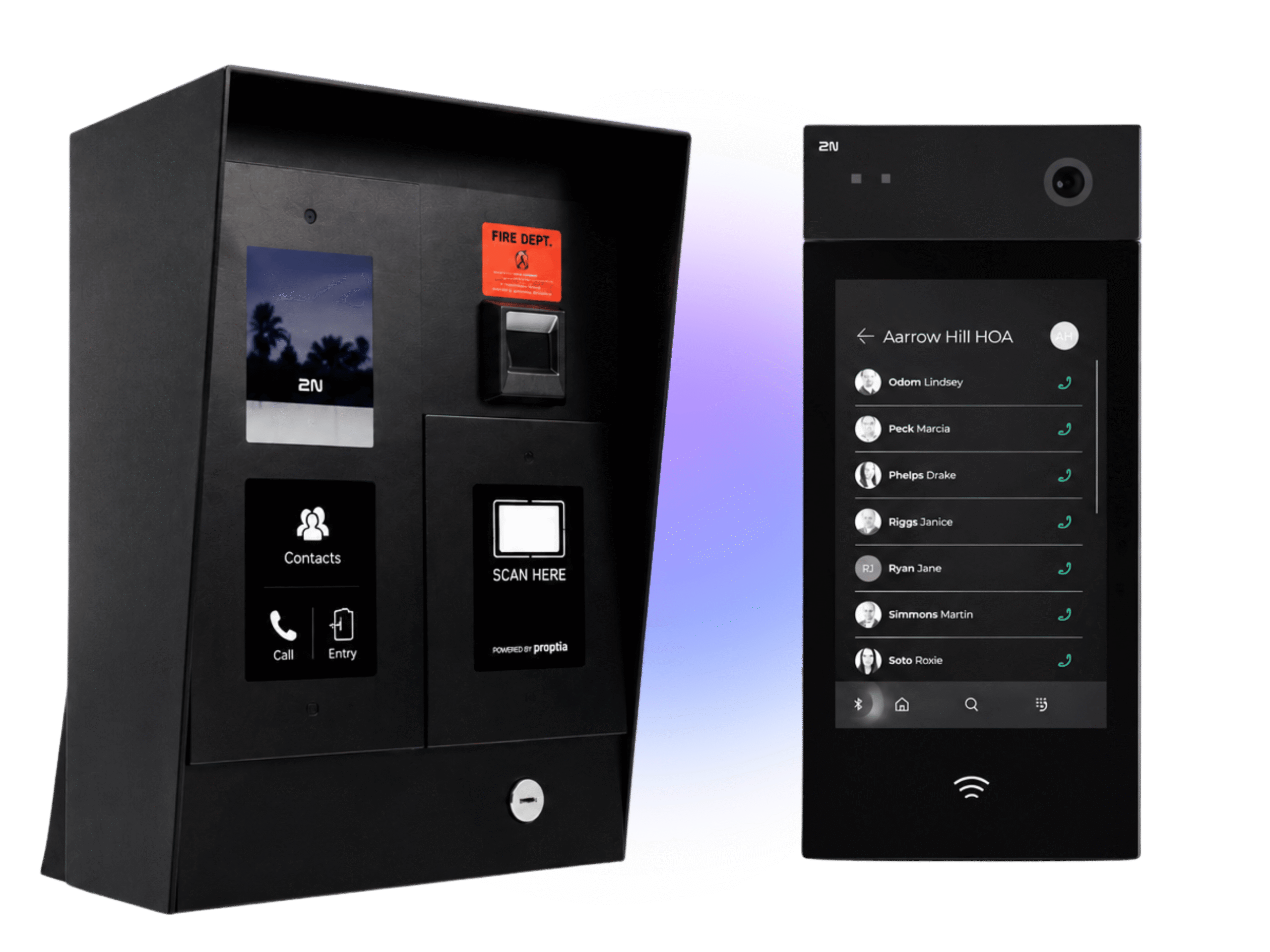 gated community call box
