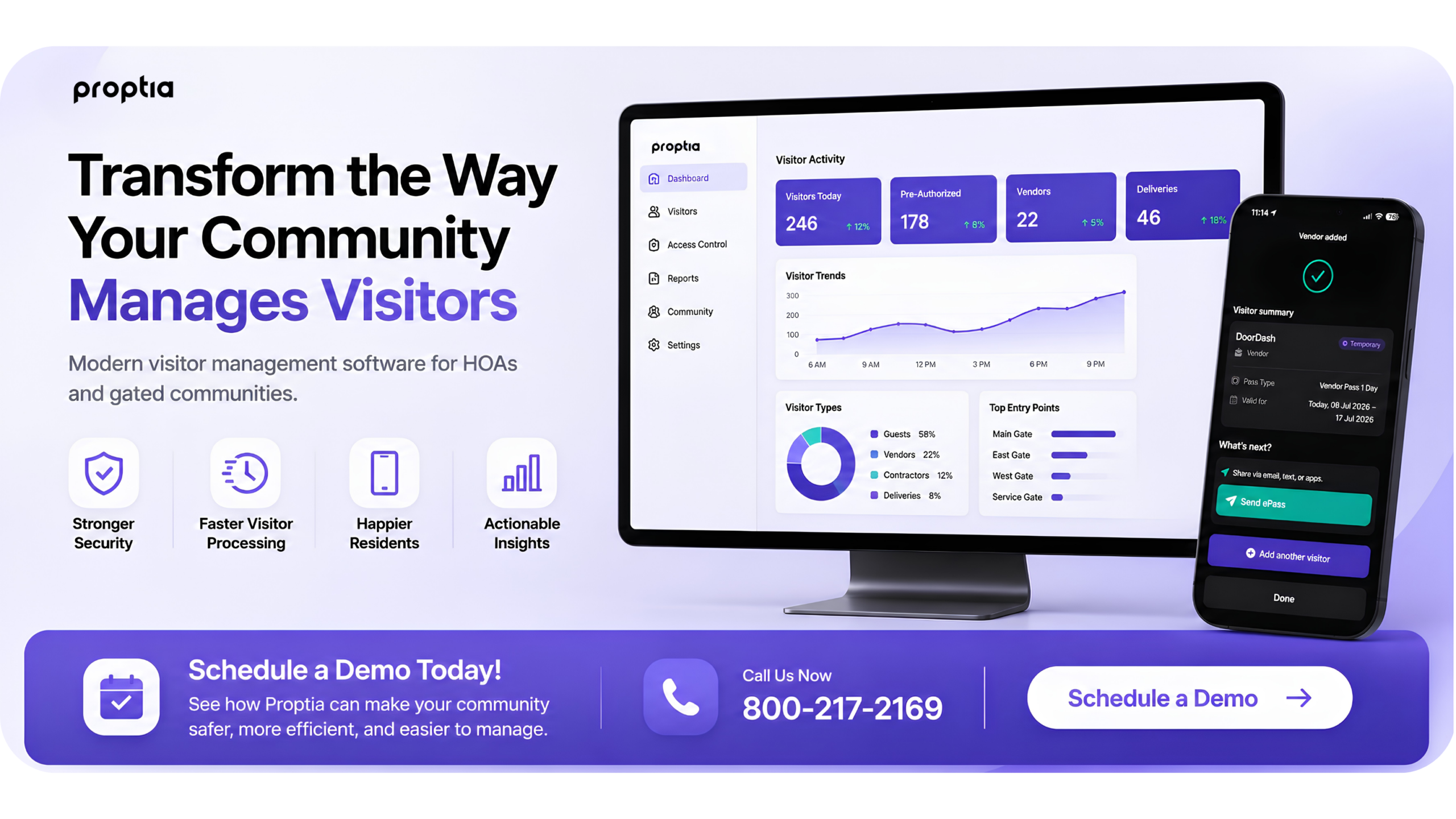 visitor management proptia CTA