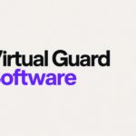 Virtual Guard Software cover with charcoal and purple text on an off-white background